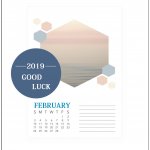 February 2019 Editable Calendar