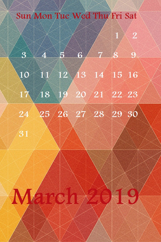 March 2019 Iphone Background Wallpaper