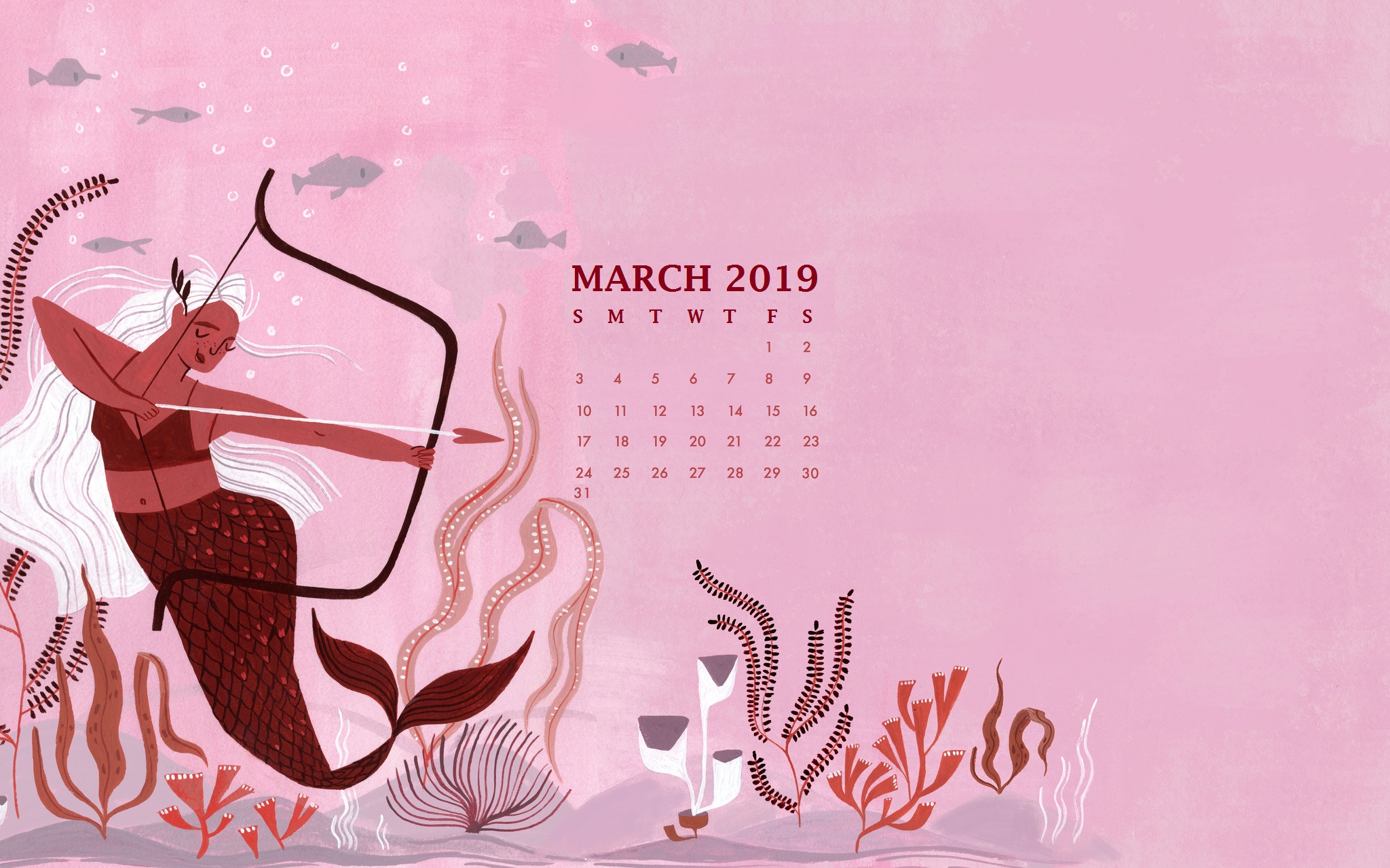 March 2019 Desktop Background Wallpaper