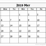 May 2019 Calendar Template Excel