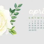 April 2019 Desktop Calendar Wallpaper