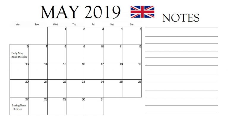 may-2019-holidays-calendar
