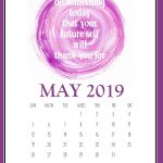 Motivational May 2019 Office Wall Calendar