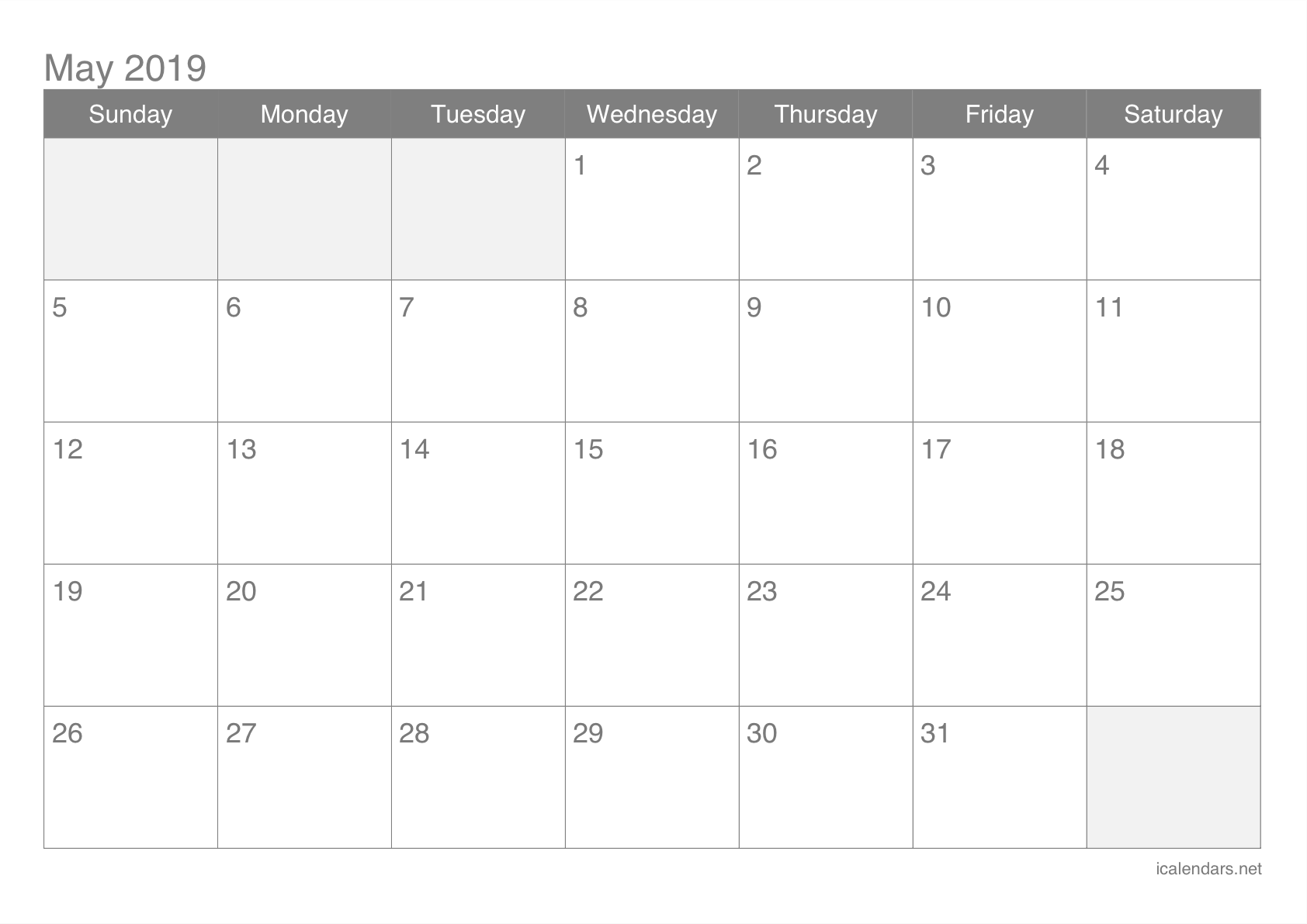 print-may-2019-calendar-blank-calendar-template-pdf-word-excel