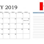 May 2019 Calendar For Canada Holidays