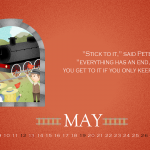 May 2019 Quotes Desktop Calendar