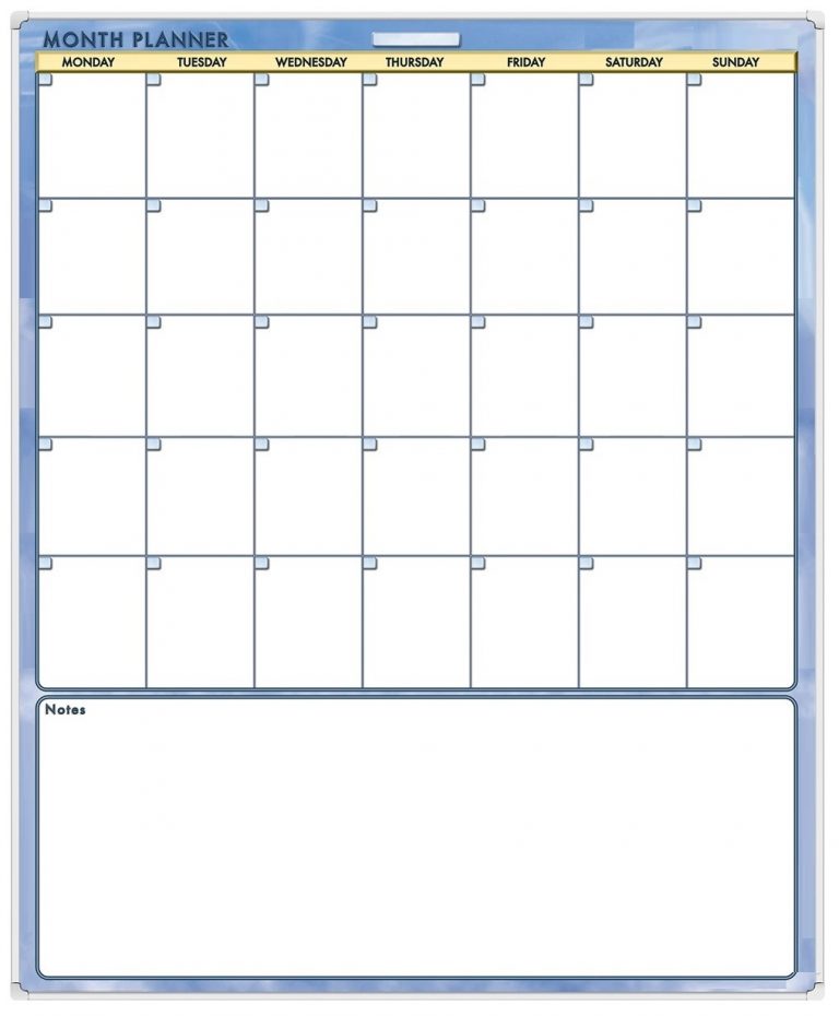 June 2019 Blank Templates