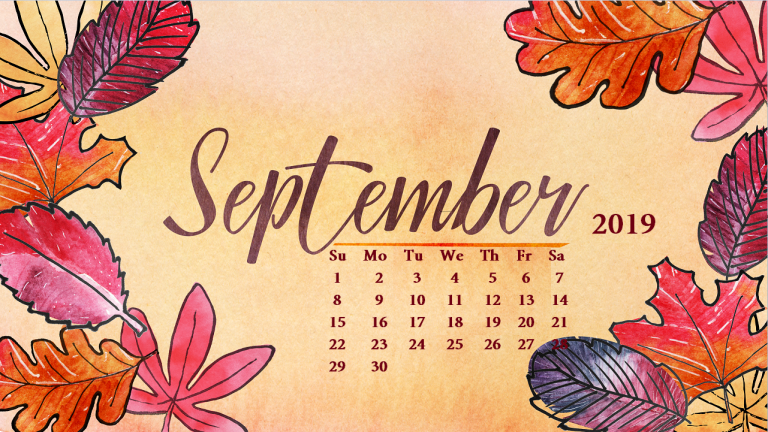 September 2019 Hd Wallpaper Calendar