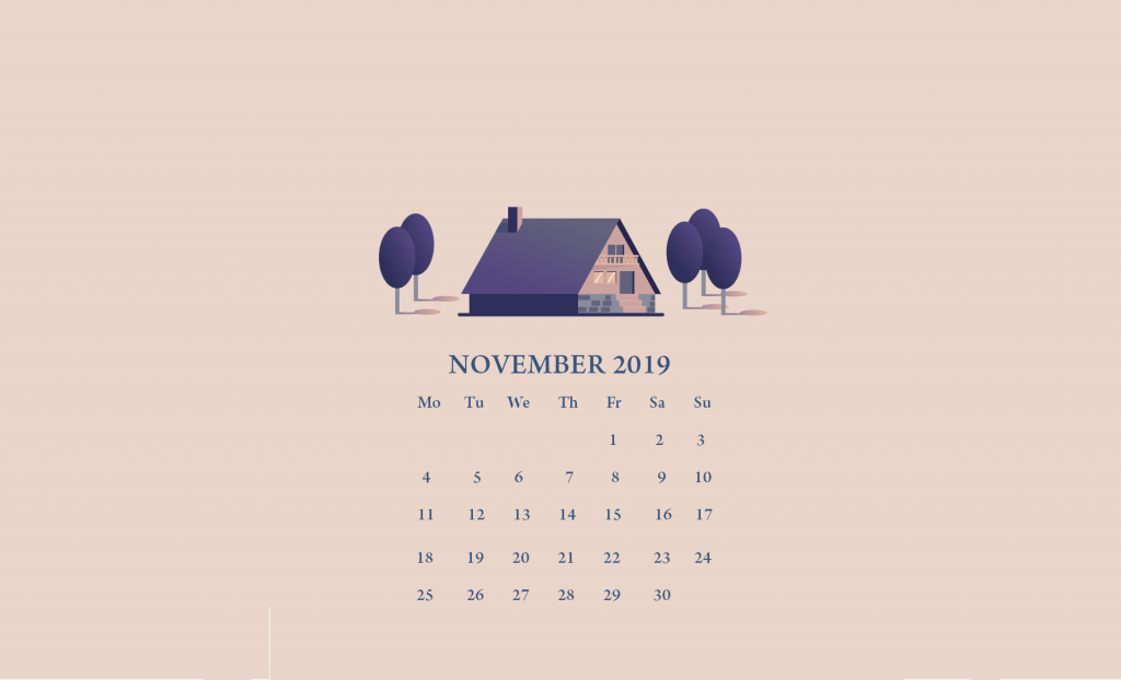 November 2019 Wallpaper With Calendar