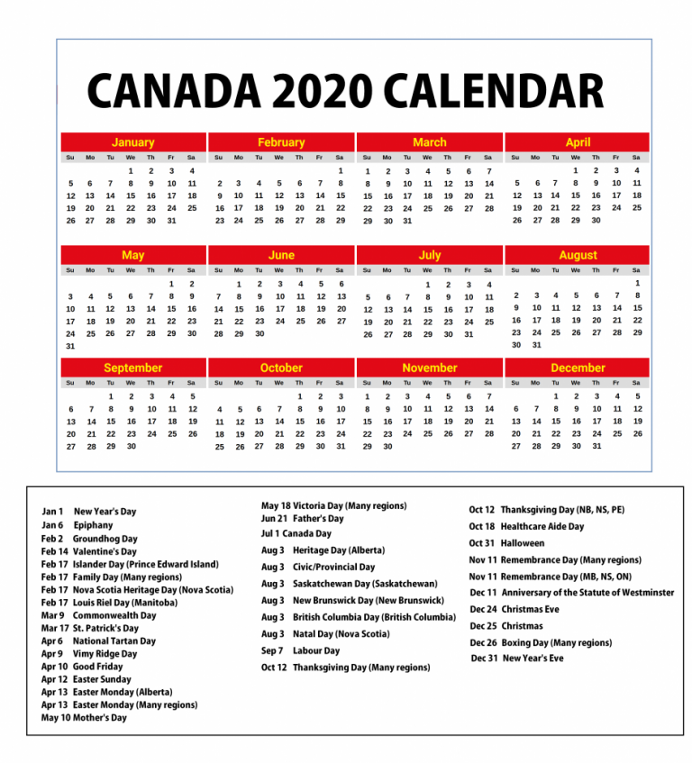 bmo canada bank holidays 2020