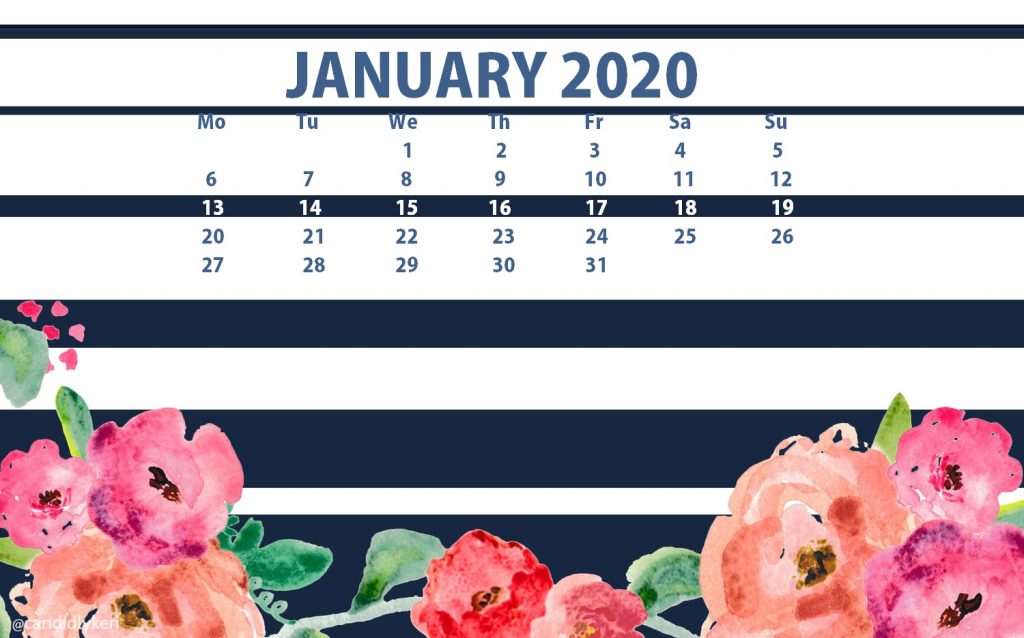 Decorative January 2020 HD Wallpaper