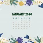 January 2020 Wallpaper Background