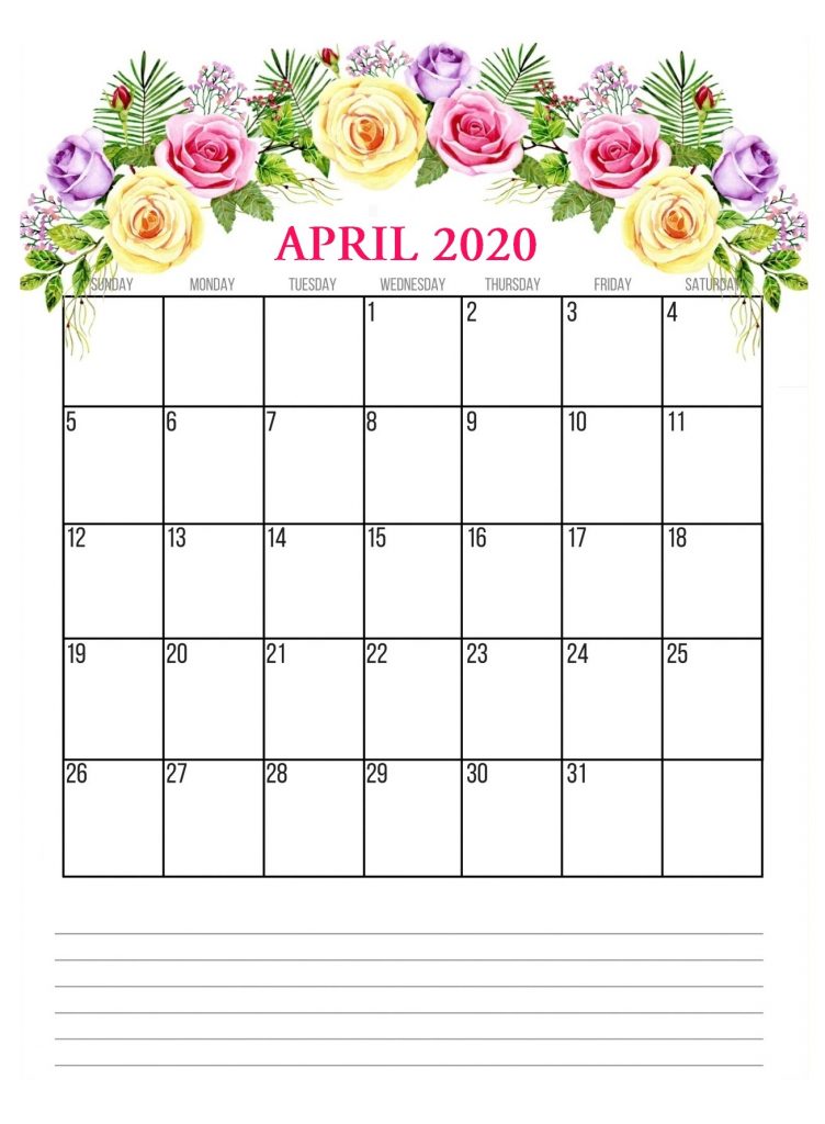 Best April 2020 Floral Calendar