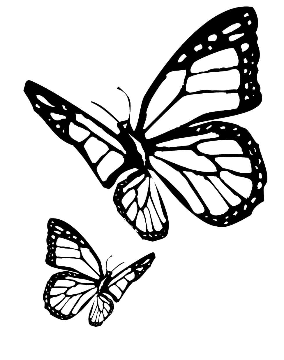 Butterfly Craft Template