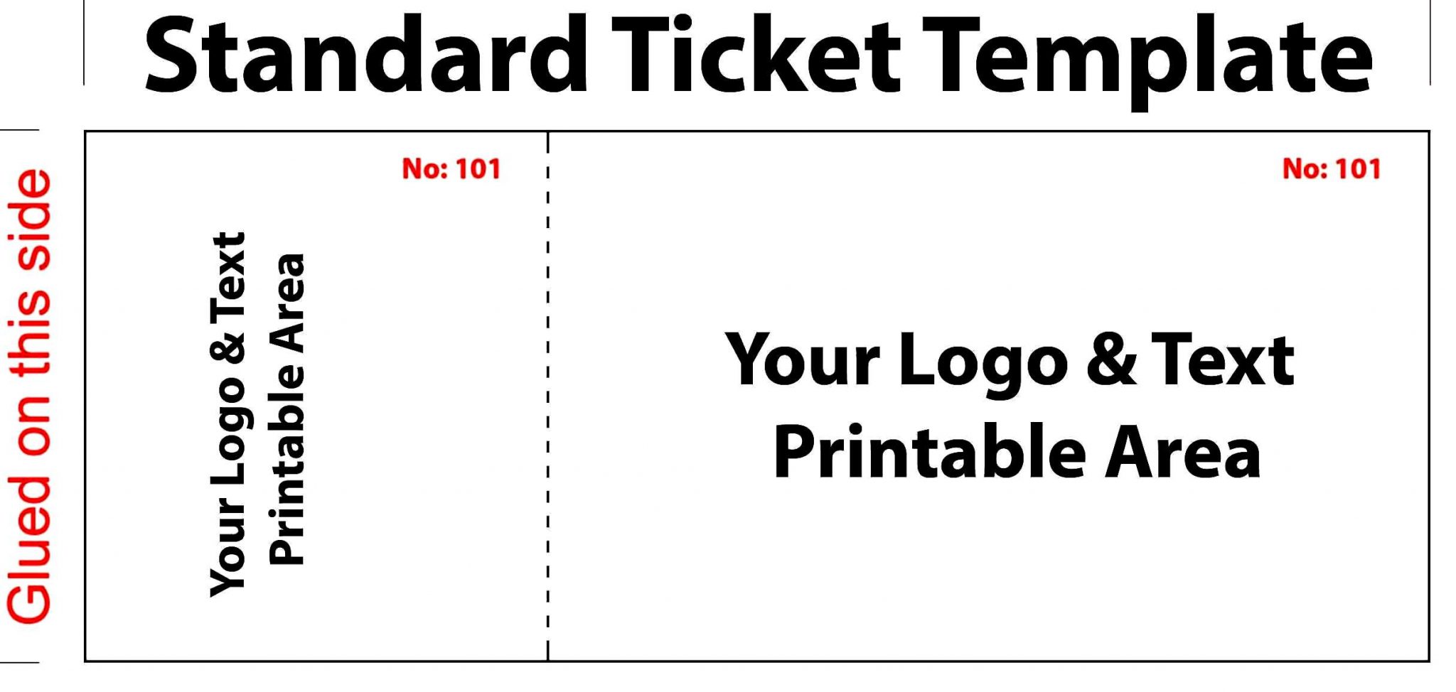 Free Event Ticket Template