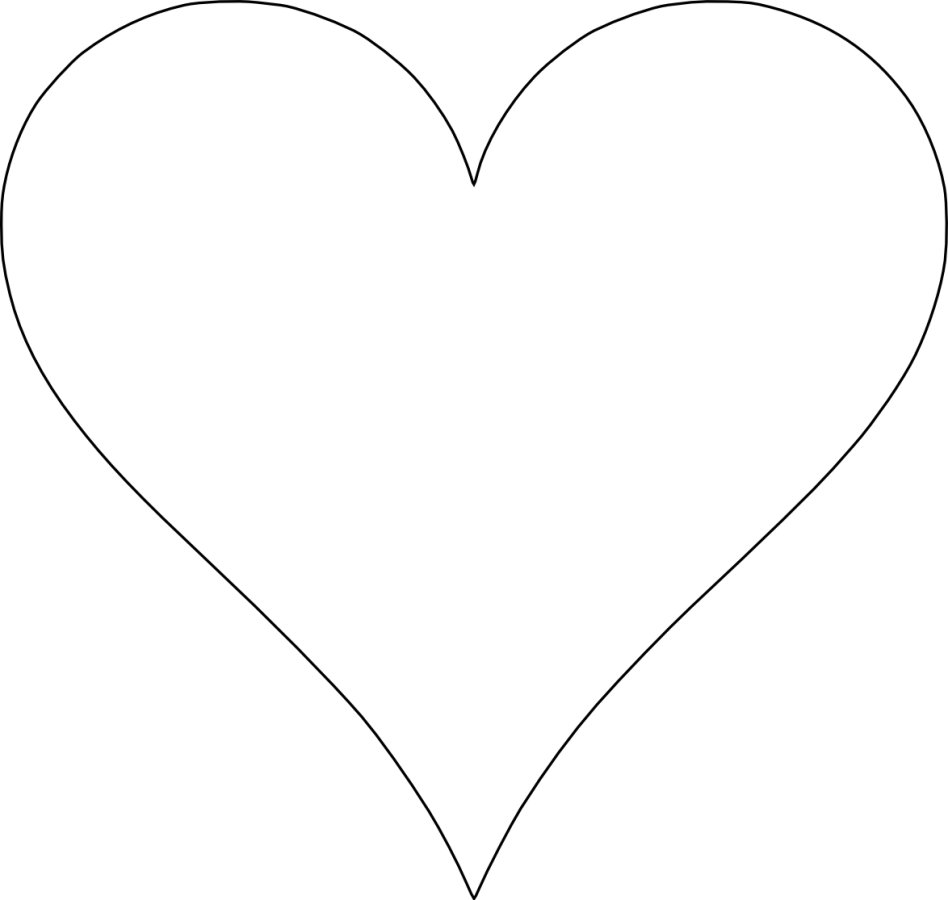 Free Heart Template