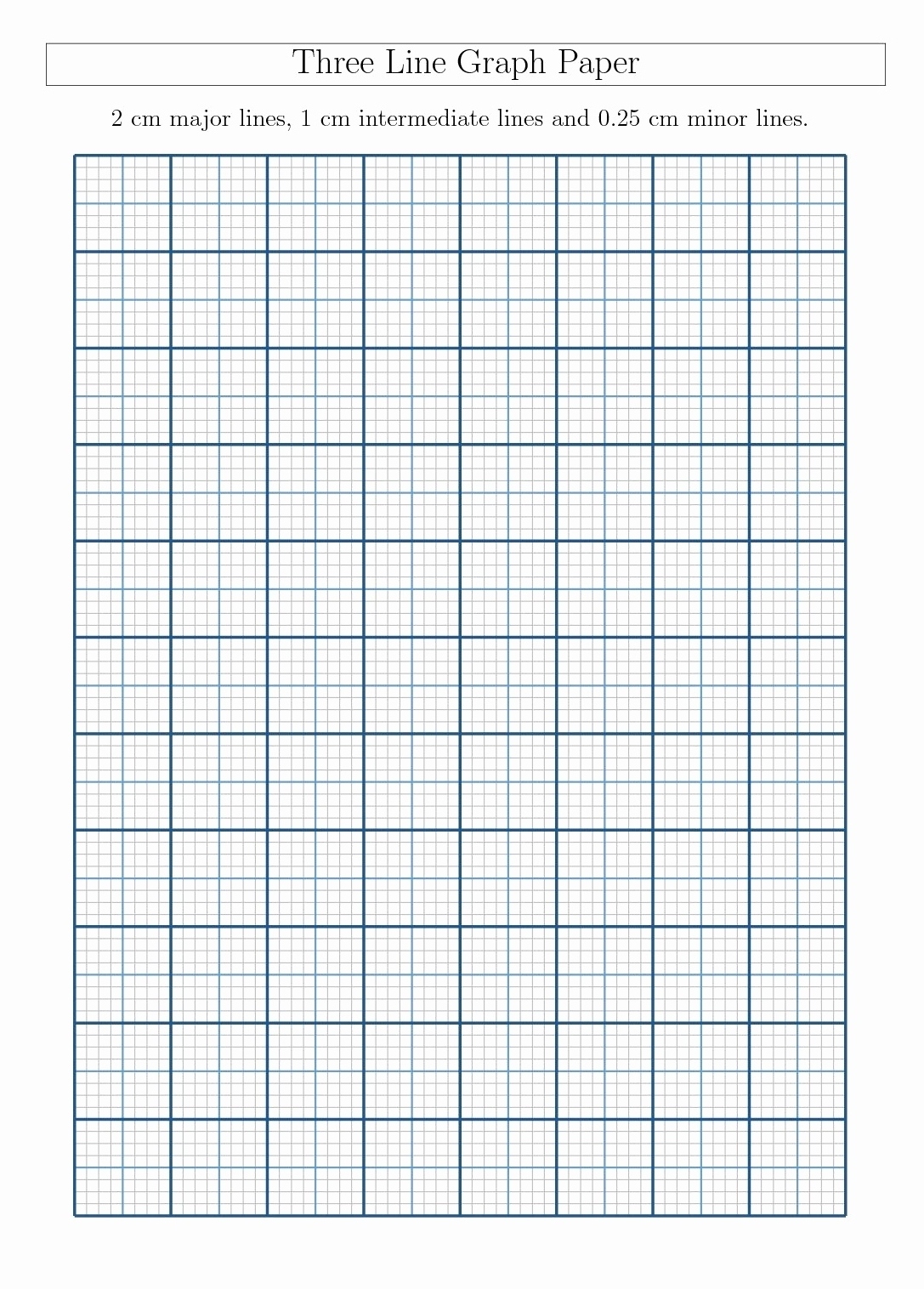 Graph paper template