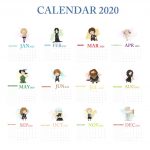 Harry Potter 2020 Calendar