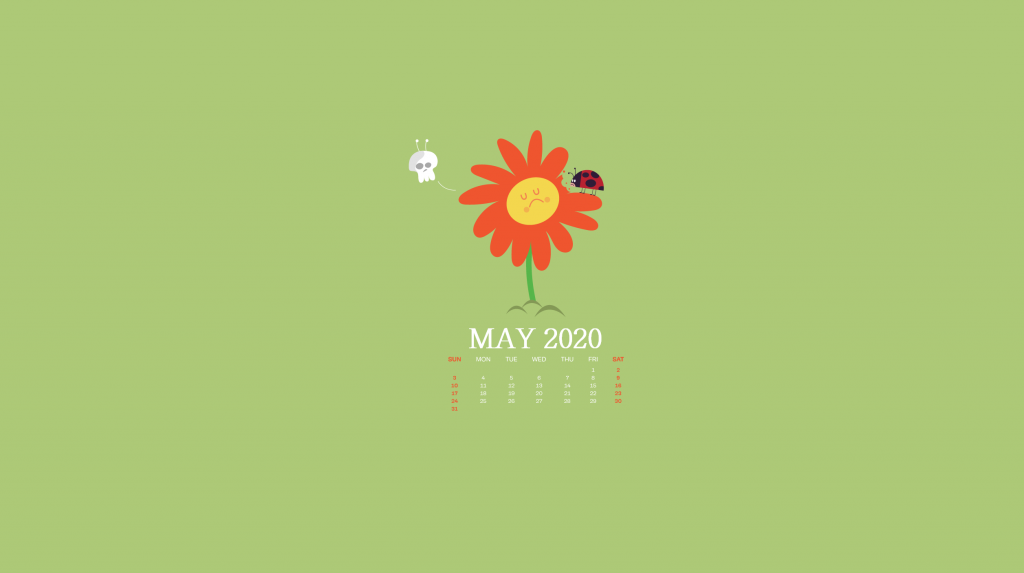 May 2020 Desktop Background