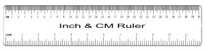 Printable Ruler Actual Size 6 inch 12 inch, Mm, Cm