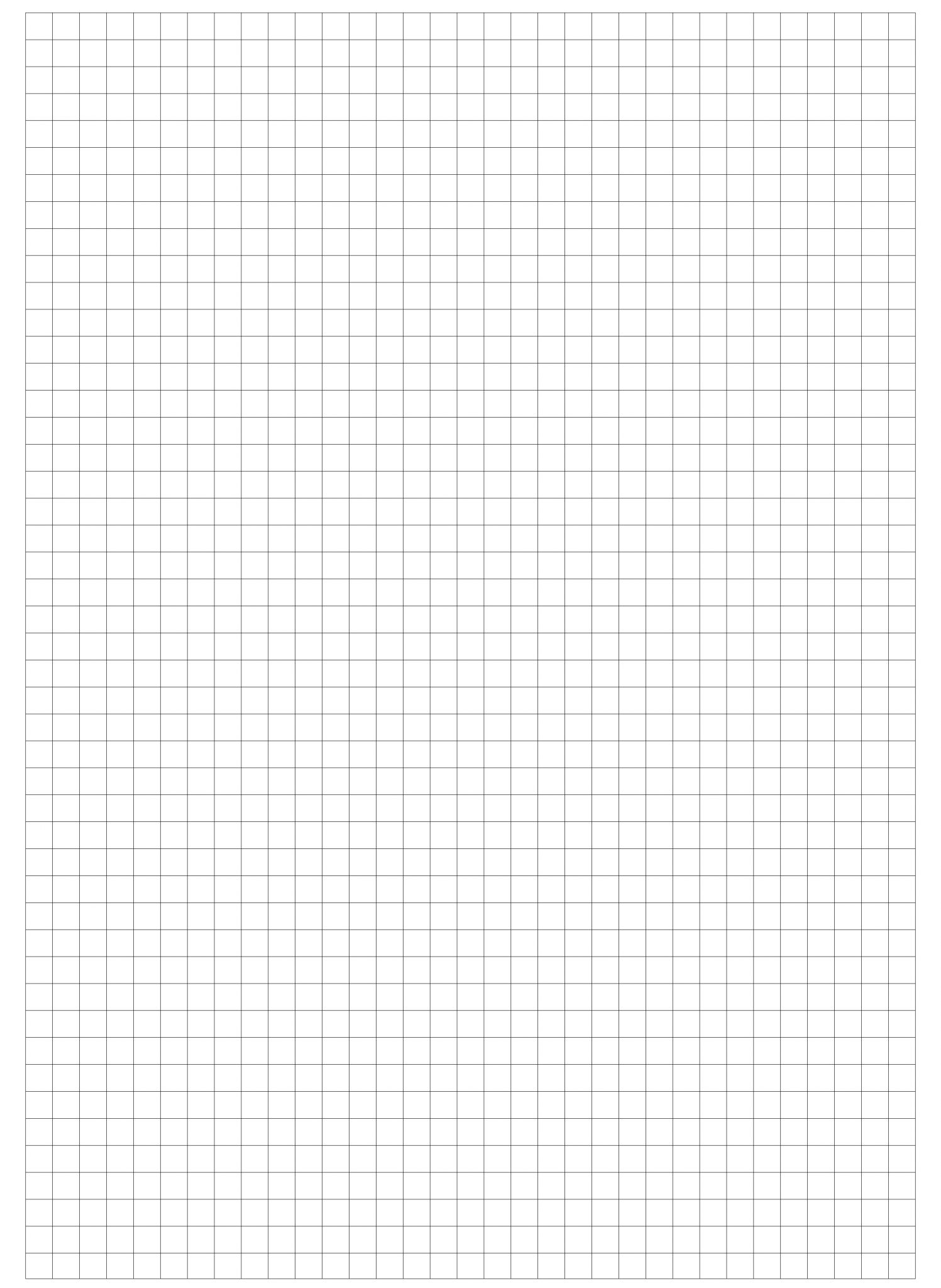 Extra Large Graph Paper Printable