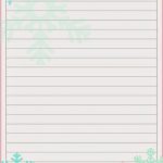 Free Printable Lined Stationary