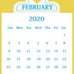 February 2020 Monthly Planner