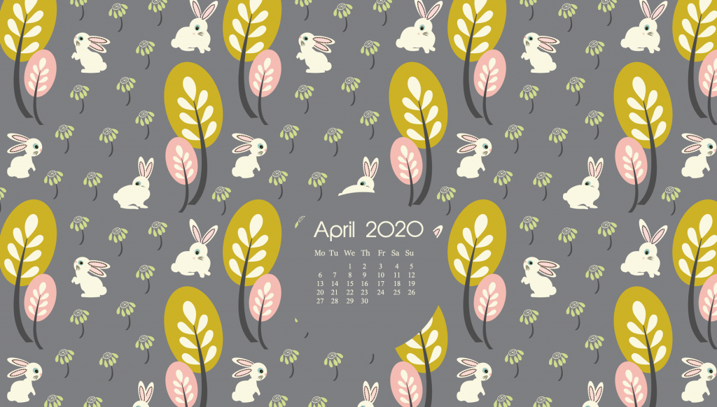 Cute April 2020 Desktop Wallpaper
