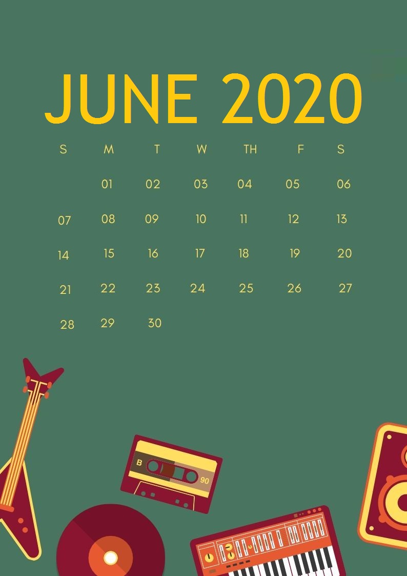 June 2020 Smartphone Wallpaper
