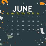 iPhone June 2020 Calendar