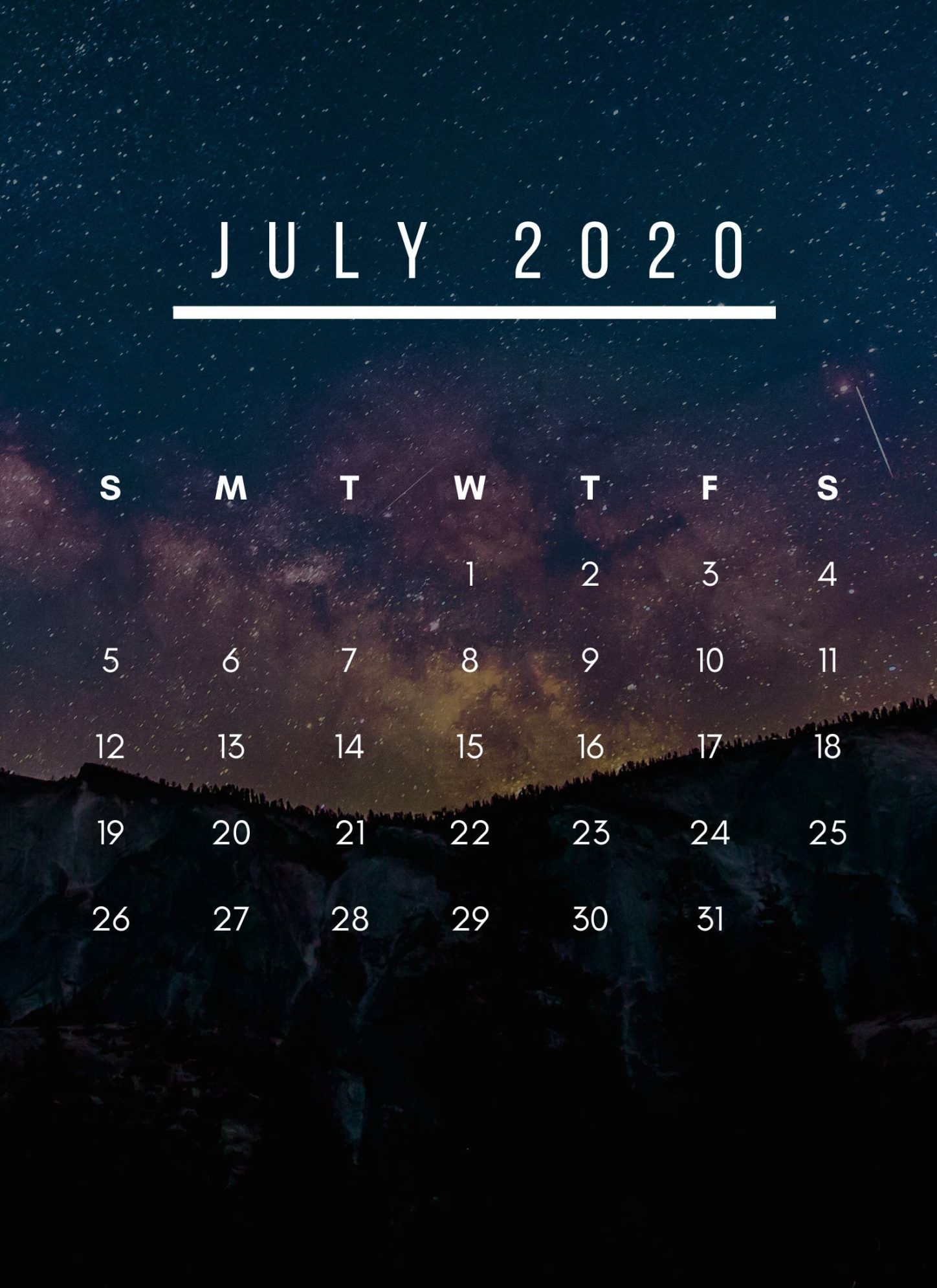 iPhone July 2020 HD Wallpaper