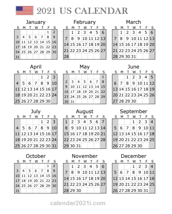 Calendar Settings Holidays In United States 