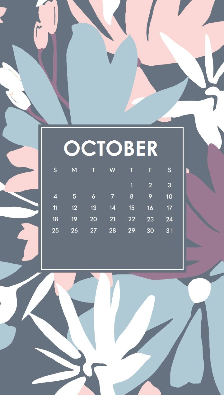 Floral iPhone October 2020 Wallpaper