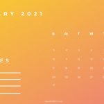 January Printable 2021 Planner Calendar