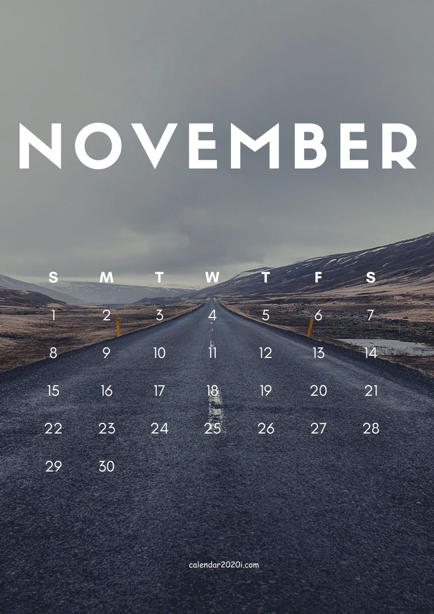 November 2020 iPhone HD Wallpaper