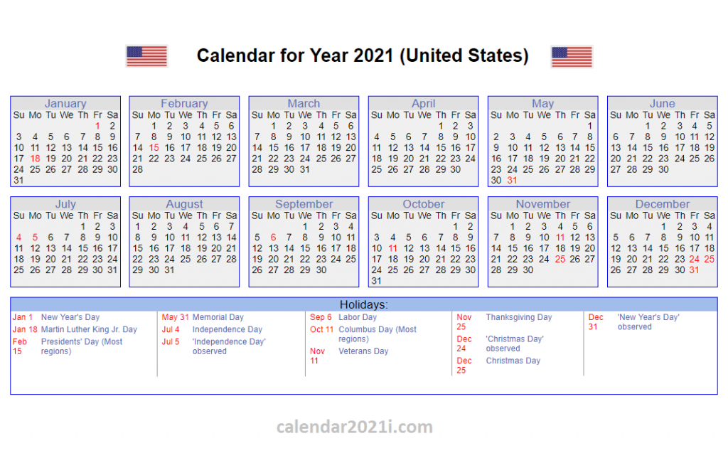 us-2021-calendar-with-holidays-united-states-printable