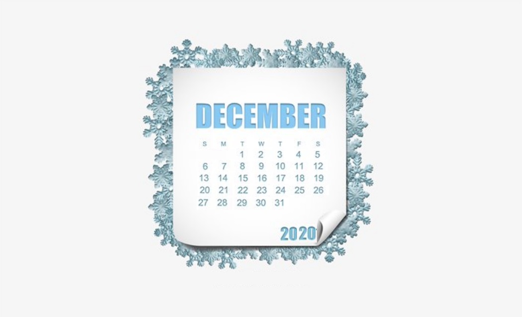 Cute December 2020 Desktop Wallpaper