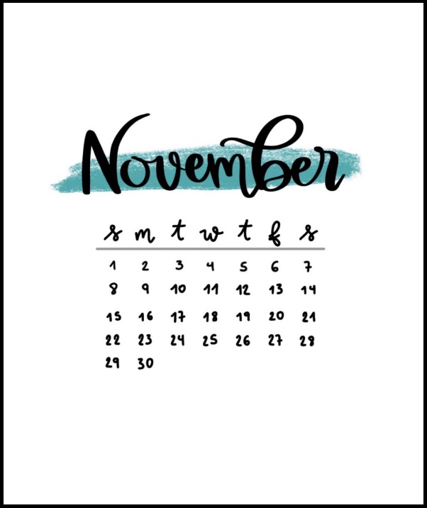 November 2020 Desktop HD Wallpaper