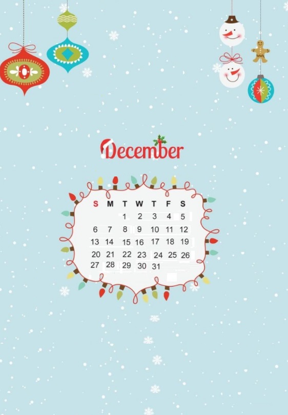 Sweet iPhone December 2020 Wallpaper