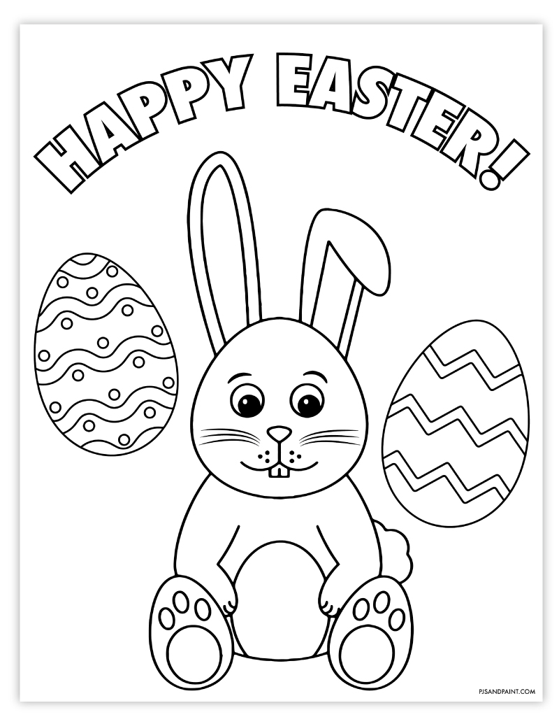 Easter Coloring Pages 2022