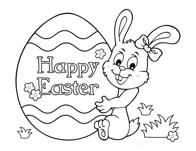 Free Printable Easter Coloring Pages 2023