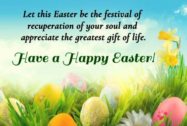 Happy Easter Greetings Quotes